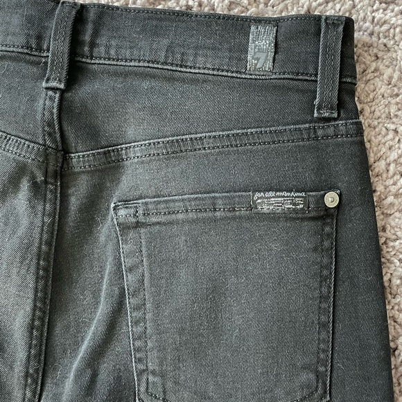 7 For All Mankind Aubrey in Aged Onyx - Picture 5 of 5
